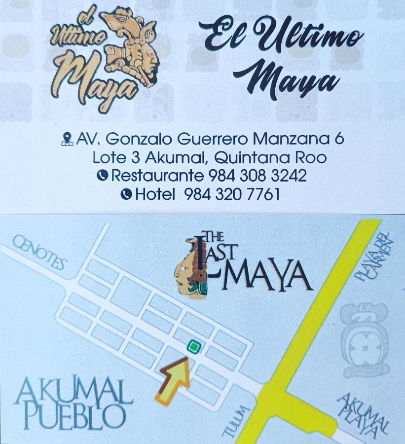 El Ultimo Maya Akumal Buitenkant foto